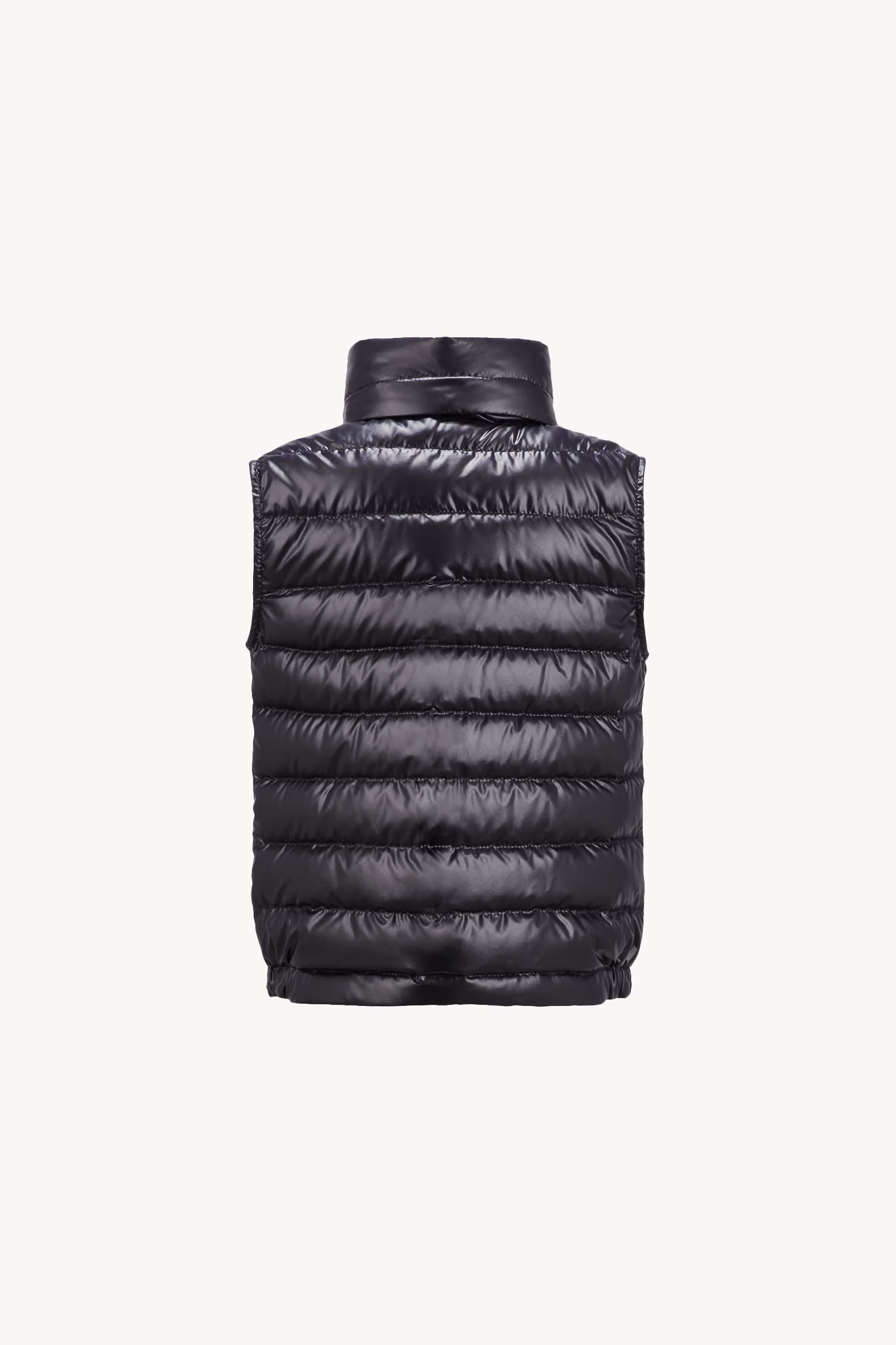 Chaleco plumífero con capucha Apatou Niño Azul Noche Moncler 2